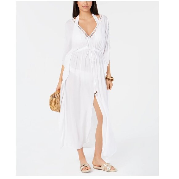 Raviya Crocheted Maxi-Dress Cover-Up - Picture 1 of 5